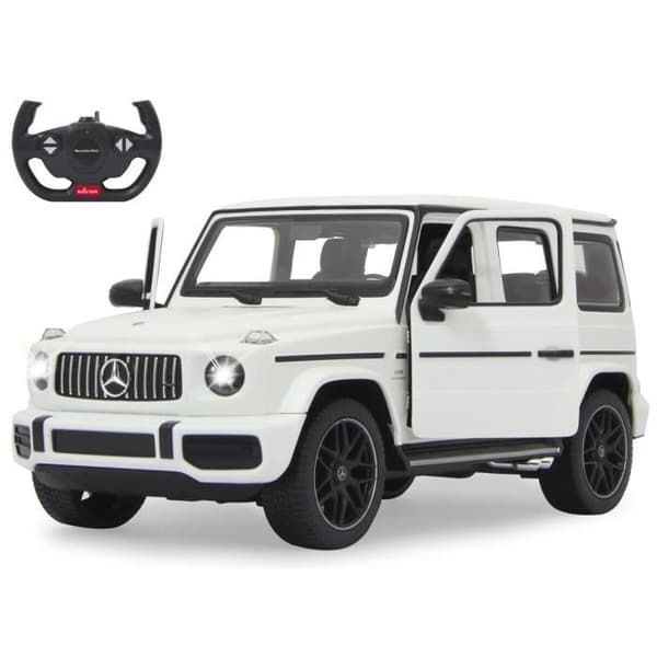Lyxbil - JAMARA - MERCEDES-BENZ AMG G63 - Radiostyrd - Vit - 5 AA-batterier