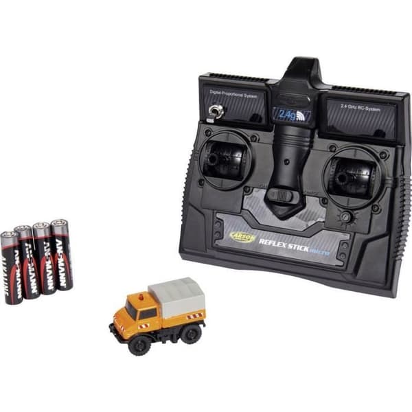 Auto RC 1:87 Carson Modellsport MB Unimog U400 Kommunal 504125 Elektriskt Utryckningsfordon 1 st (s)