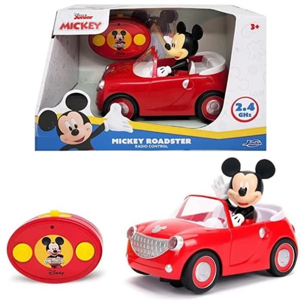 Radiostyrd bil - JADA TOYS - MICKEY Roadster - Disney-licens - Röd - Exteriör