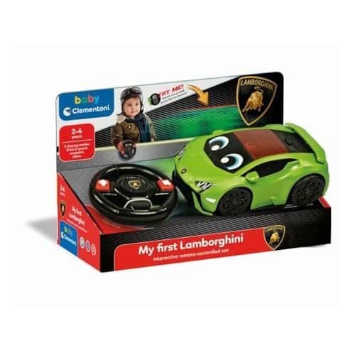 CLEMENTONI FIRST LAMBORGHINI RC RADIOSTYRLIG, FJÄRRKONTROLL 2 ÅR