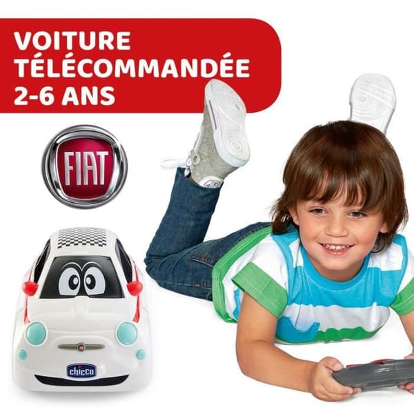 CHICCO Fiat 500 radiostyrd bil