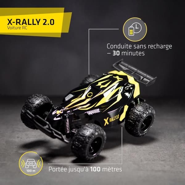 Fjärrstyrd terrängracingbil - OVERMAX - X-Rally 2.0 - Anpassad fjädring - 25 km/h