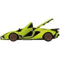 Miniatyrbild 4 av 5: Lamborghini Sian radiostyrd bil att montera - Mondo Motors - skala 1:18