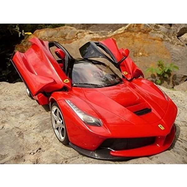 Leksaksbil - JAMARA - Ferrari LaFerrari 1:14 - Röd - Ferrari-licens - Exteriör