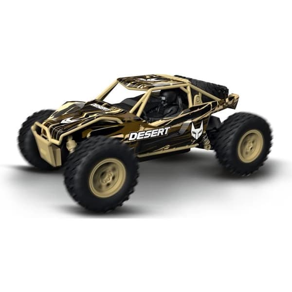 RC Desert Buggy Carrera - Off-Road fjärrkontrollbil - brun och beige - 8 år och uppåt