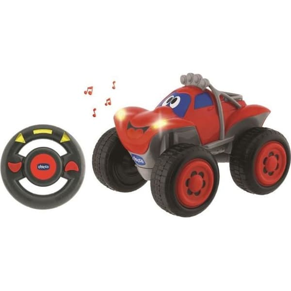 CHICCO Billy Big Wheels Röd Radiostyrd bil - Realistiska ljus- och ljudeffekter
