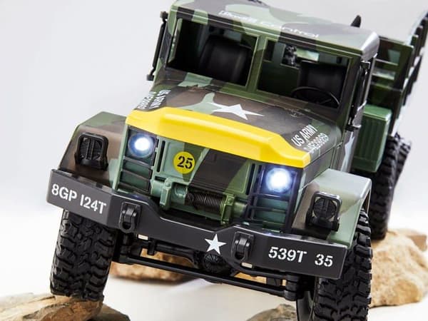 Revell kontroll radiostyrt fordon - 24439 - RC Crawler US Army Truck