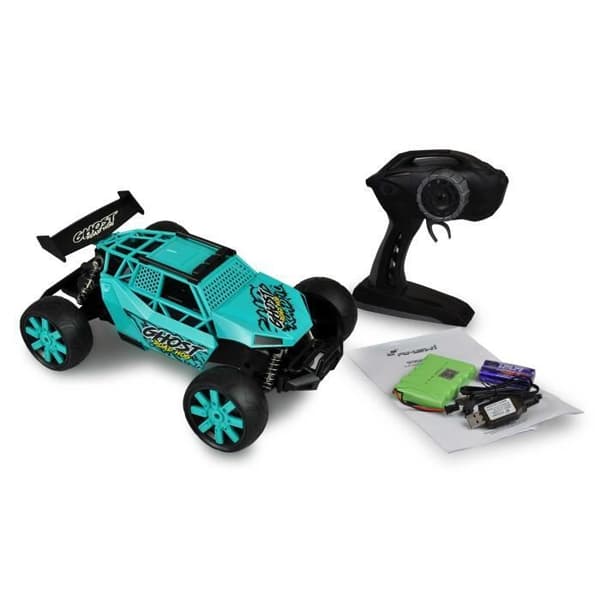 Radiostyrd buggy Amewi Ghost 1:12 - Elmotor - Turkos