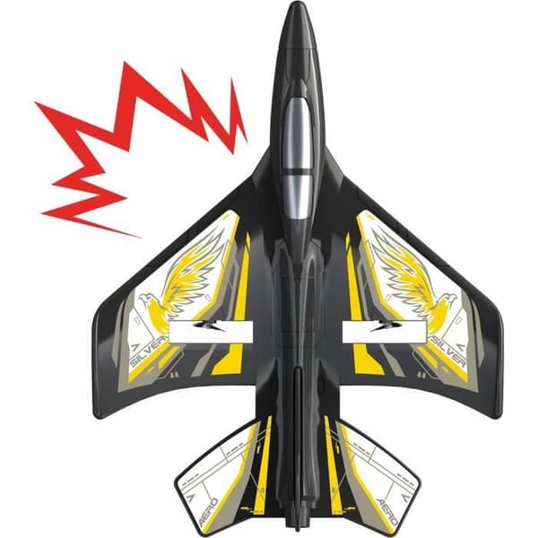 X-TWIN fjärrstyrt plan för barn och nybörjare - FLYBOTIC - 30cm - 2,4 Ghz - Batteri ingår