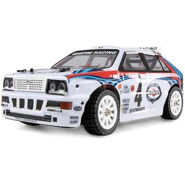 Fjärrstyrd bil - AMEWI - Lancia Delta HF Integrale - 4WD - 1:14 - Vit