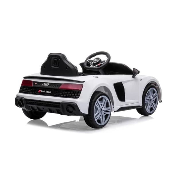 Audi R8 Spyder Vit elfordon - Milly Mally - För barn - Radiostyrd