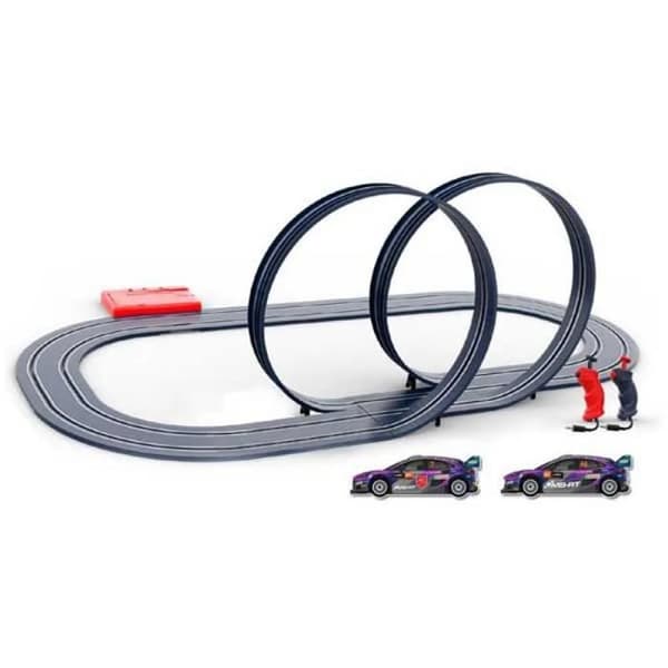 Kretsen Slot - Ninco - WRC Hybrid Boost - Skala 1/50 - 320 cm - 2 Ford Puma Hybrider
