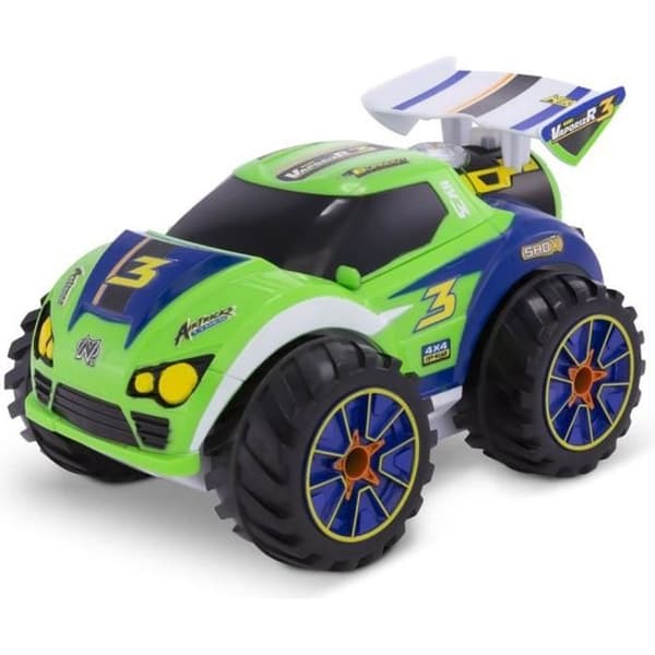 Fjärrkontrollbil NIKKO NANO VAPORIZR NEON amfibie 4x4 2,4 Ghz 15 km/h - Grön