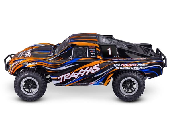 Traxxas Slash 2WD BL-2S EHD CL RTR TQ Orange