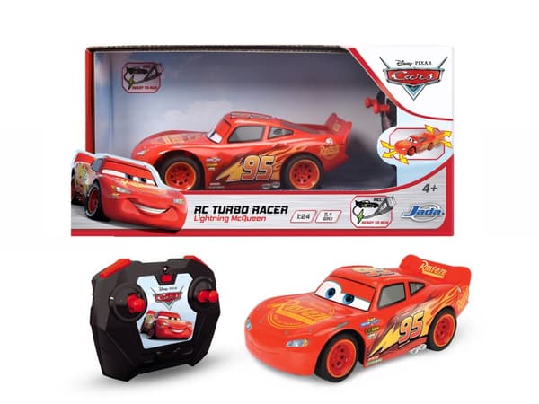 Disney Cars Turbo Racer Radiostyrd Blixten McQueen