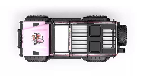 Allrock H8H Børsteløs 1:8 Crawler 4WD Pink