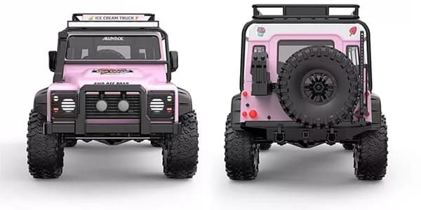 Allrock H8H Børsteløs 1:8 Crawler 4WD Pink