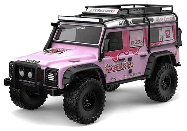 Allrock H8H Børsteløs 1:8 Crawler 4WD Pink