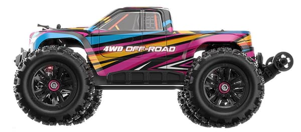 MJX HyperGo Brushless 1/16 4WD Monstertruck Pink