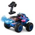 Miniatyrbild 1 av 6: Fjärrkontrollbil - TURBO CHALLENGE - Smashroar TC100 - Rökalternativ - Blå - 1/12 - Uppladdningsbart batteri och batterier ingår