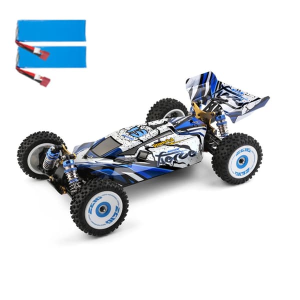 RC-auto, 70 km/h nopeus, 2.4G kauko-ohjain,124017 2B
