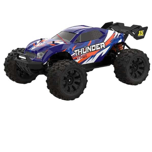 Fjernbetjent Off-Road Bil, 100 KM/T Topfart, Lang Batterilevetid,MT14R Blå 3B BX