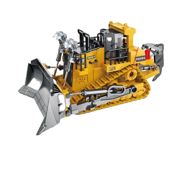 Kaukosäätökaivuri, 2 litiumakkua mukana, 9-kanavainen ohjaus,9CH-Bulldozer-2B