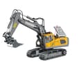 Miniatyrbillede 1 af 2: Fjernstyret gravemaskine, 2 lithiumbatterier inkluderet, 9-kanals kontrol,11ch-excavator-2b