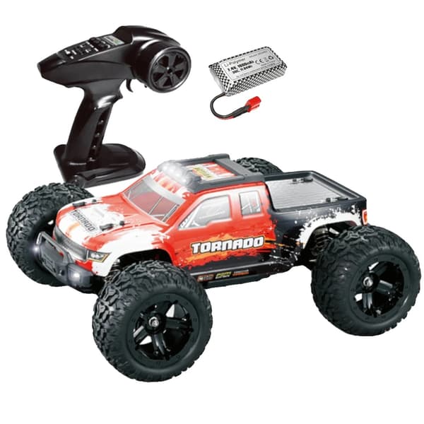 RC Off-Road Monster Truck, 45 km/t Max Hastighed, LED Forlygter,1 Batteri