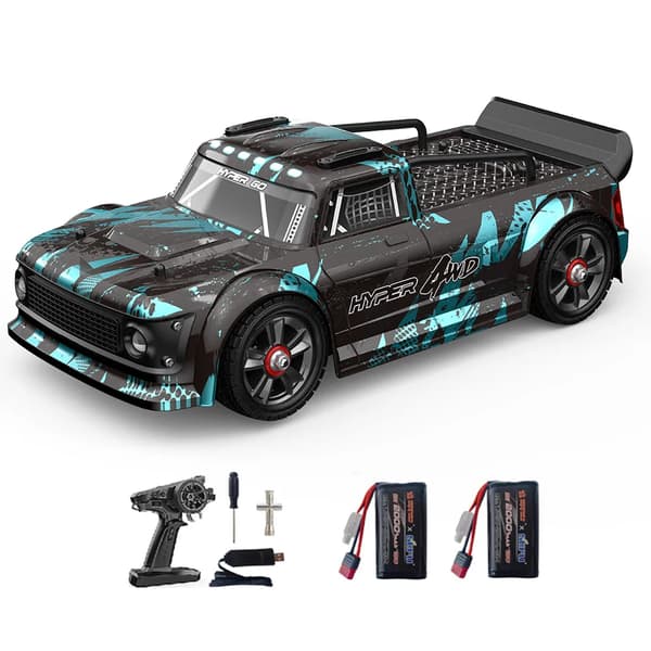 Sport Drift RC Bil, 43 km/h Hastighet, 1:14 Skala,14301 Blå 2B