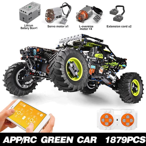 Motoriserad 4WD RC Buggy, inkluderad bruksanvisning,original box packing