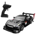 Miniatyrbillede 1 af 2: Fjernstyret Driftbil, 4WD, 30 km/t Hastighed, 2.4GHz Kontrol,sort