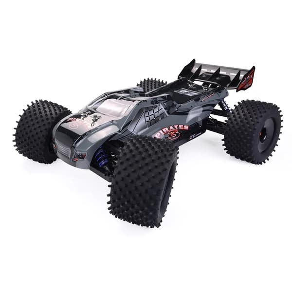 ZD Racing RC Bil Rammesæt, 1/8 Skala, Høj Hastighed 80 km/t,Grå