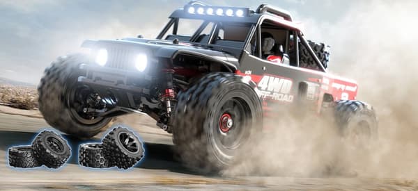 Hyper Go borstlös 1/14 4WD ökenbuggy