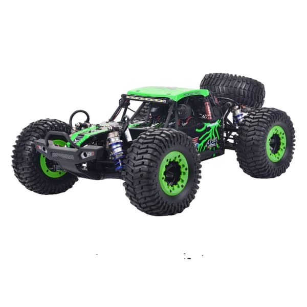 ZD Racing RC-auto, 80 km/h nopeus, 3S 11.1V akku,Vihreä varaosa 2B