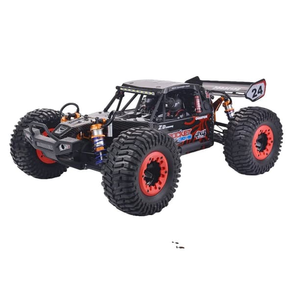 ZD Racing RC bil, 80 km/t hastighed, 3S 11.1V batteri,Rød Hale Vinge 2B