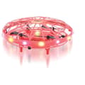 Miniatyrbild 3 av 5: LEXIBOOK Mini Induction Flying Drone - Gesture Control - Altitude Hold - Ljuseffekter - Röd/Svart