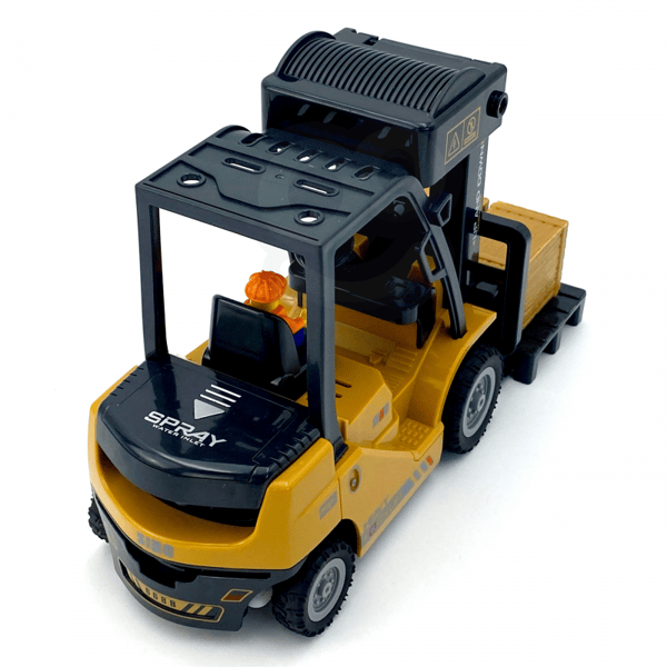 WOOPIE fjernstyret gaffeltruck 2-i-1 RC-kran - skala 1:24