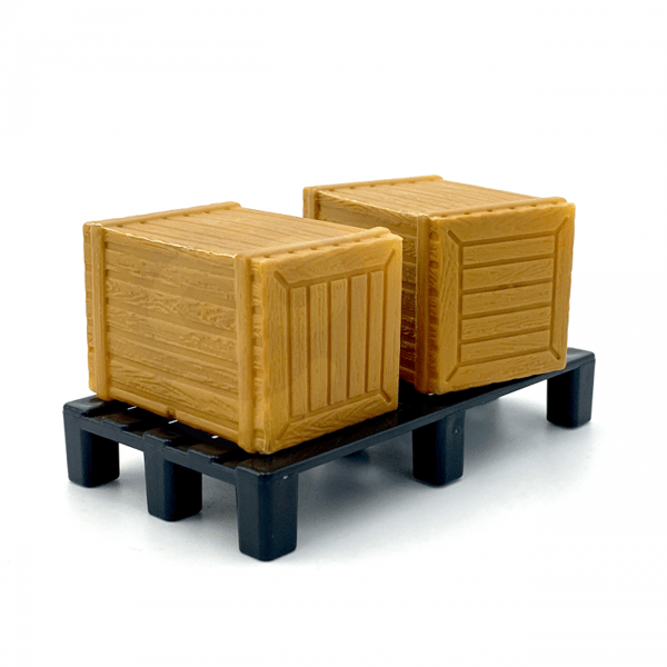 WOOPIE fjernstyret gaffeltruck 2-i-1 RC-kran - skala 1:24