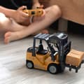 Miniatyrbillede 2 af 11: WOOPIE fjernstyret gaffeltruck 2-i-1 RC-kran - skala 1:24