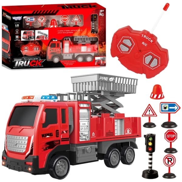 WOOPIE fjernstyret brandbil med lift
