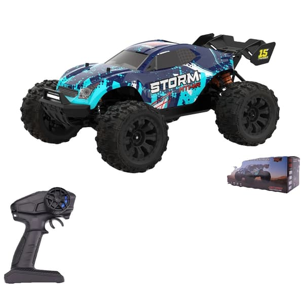 RC-bil, 80 km/h hastighet, 1/14 skala, 4 kanaler,MT14R Lila 2B
