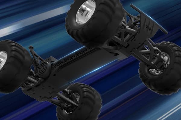 FMS Ford F100 Monster 1/10 2WD RTR Sort