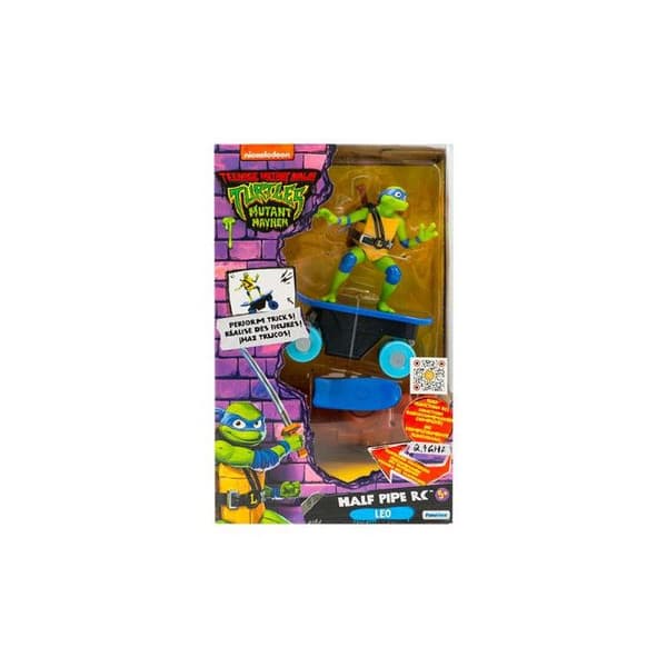 Fjärrstyrd bil Ninja turtles Tortues Ninja Half Pipe Skate RC Slumodel