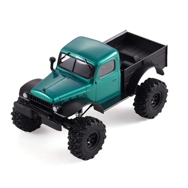 FMS FCX24 Power Wagon Børsteløs 1/24 Crawler Grøn