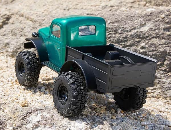 FMS FCX24 Power Wagon Børsteløs 1/24 Crawler Grøn