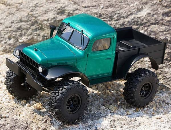 FMS FCX24 Power Wagon Børsteløs 1/24 Crawler Grøn