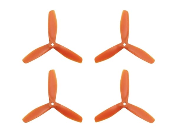 Gemfan GEMFAN 3-bladet Race Copter-Propeller-Set gate Bullnose 5 x 5 tommer (12.7 x 12.7 cm) 5050