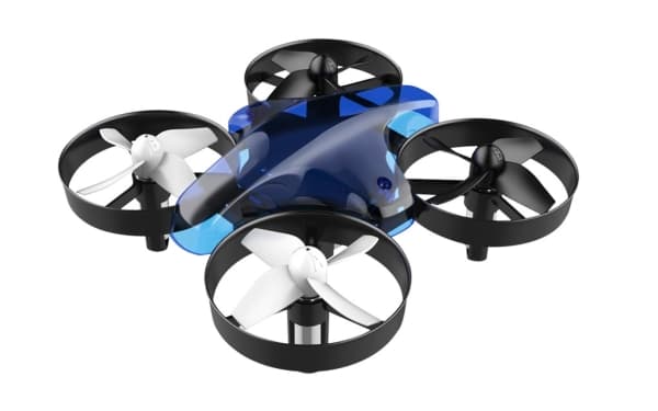 ALLNET 174879, 4 rotorer, 80 m, 220 mAh, Sort, Blå Sort, Blå