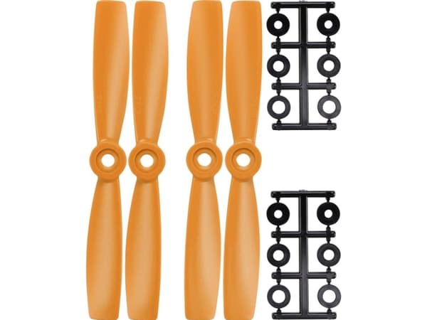 HQ Prop Race Copter-Propeller-Set gate HQ Prop BN5X4.5O&BN5X4.5RO 2-bladet Bullnose